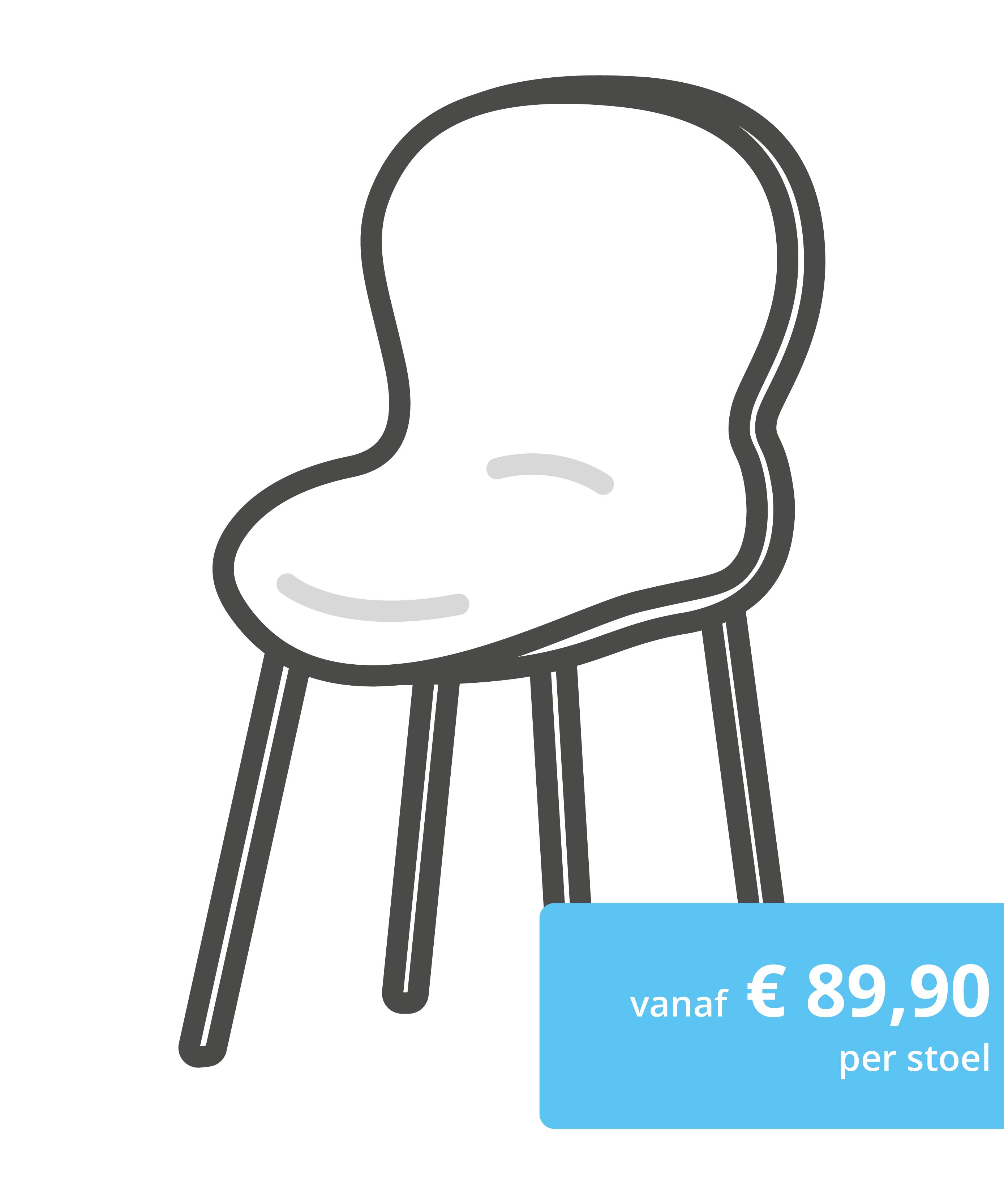 Vlinderstoelen spuiten